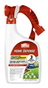 Front view of Ortho Home Defense Insect Killer 32 oz ready-to-spray bottle