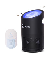 Front view of OWLTRA IMT-L70 indoor electric insect trap, black