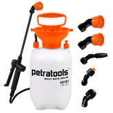 Front view of Petra Pump Sprayer Pro Kit 1 Gallon with white finish