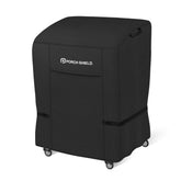 Front view of Porch Shield Waterproof BBQ Grill Cover 32 inch in black