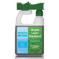 Front view of Simple Lawn Solutions 16-4-8 Liquid Fertilizer 32 oz