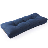 Front view of SUNROX LokGrip Navy Bench Cushion 36x14 inches