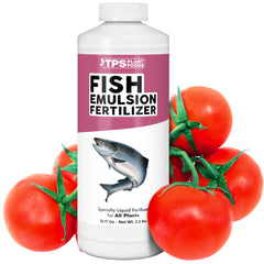 Front view of TPS NUTRIENTS Fish Emulsion Fertilizer 32 oz bottle