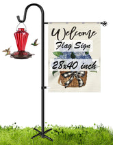 Front view of XDW-GIFTS 60 in Garden Flag Holder Stand