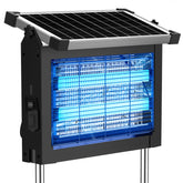 Front view of zechuan Solar Bug Zapper with solar panel