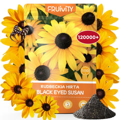 Fruivity Black Eyed Susan seeds package front view
