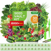 Fruivity Heirloom Seeds Variety Pack front view with seed packets