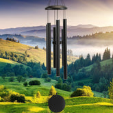 FSVGYY 40-inch wind chime black model front view
