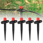 FULAIERGD 25 Pcs Drip Irrigation Fan Emitters with red double-headed design