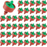 FULAIERGD 60Pcs 0.25 GPH pressure compensating drip emitters front view