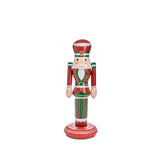 FUNBOY Peppermint Inflatable Nutcracker 3.5 Ft front view