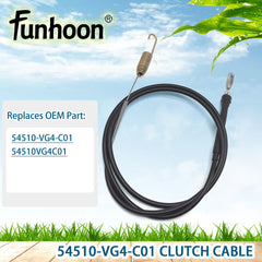 Funhoon Clutch Cable packaged with specifications