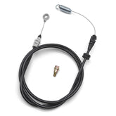 Funhoon Control Cable 753-08266, 61 inch, black, front view