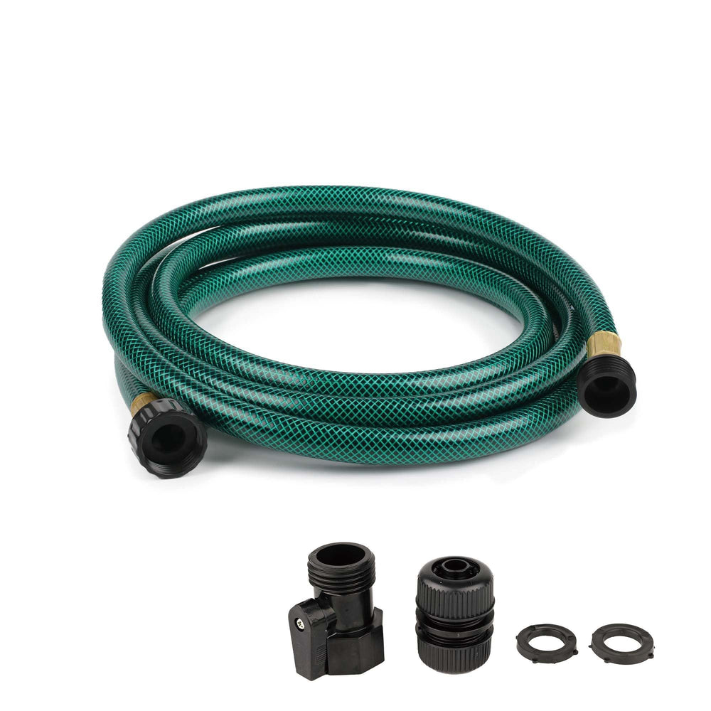 FUNJEE 10FT PVC hose extension green model front view
