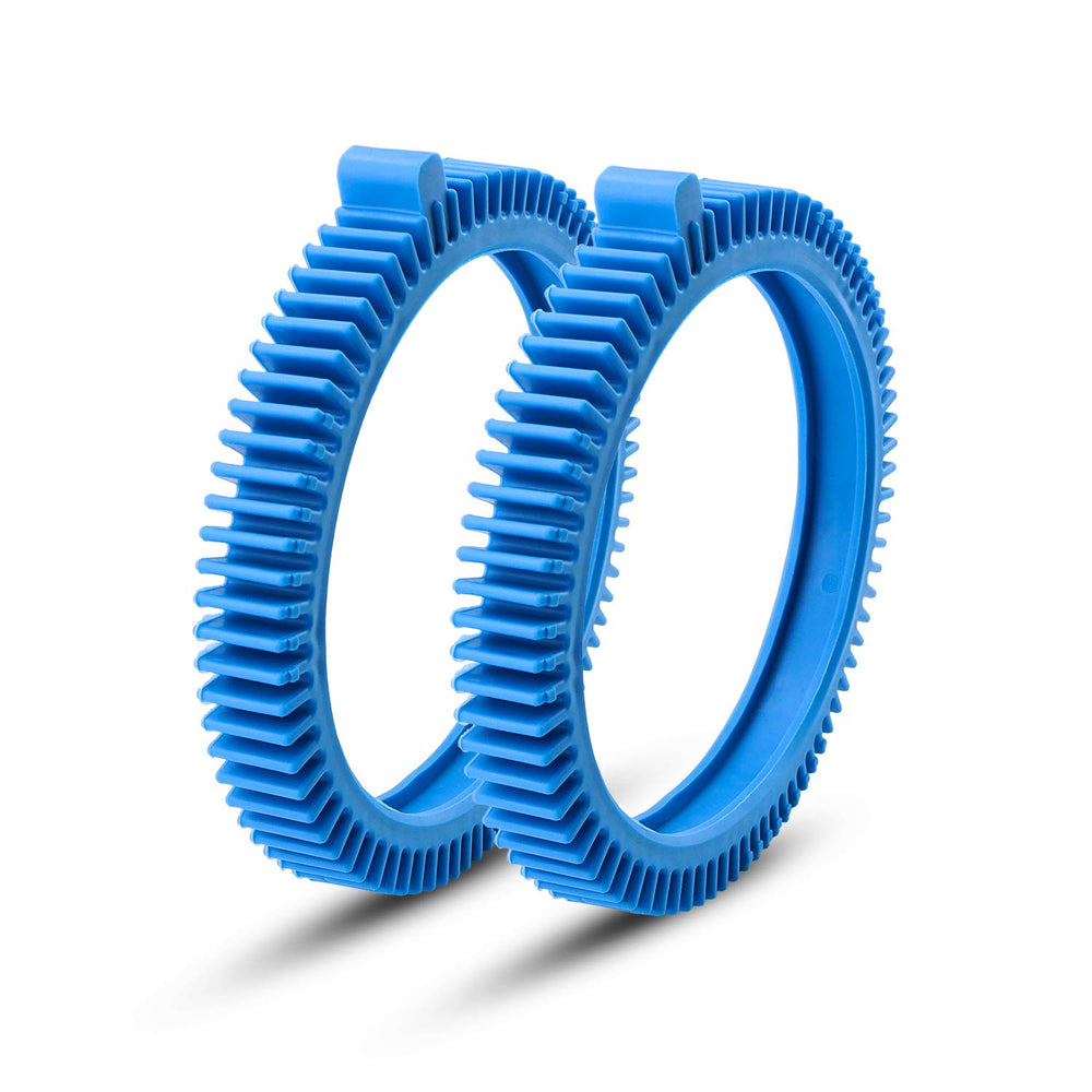 Funmit blue front tire replacement for Hayward pool cleaner, front view