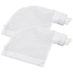 Funmit Pool Spa Zippered Bags for Polaris 280 and 480, white color