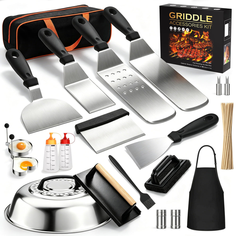 Furnhome 120-Pcs Griddle Accessories Kit front view