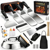 Furnhome 120-Pcs Griddle Accessories Kit front view