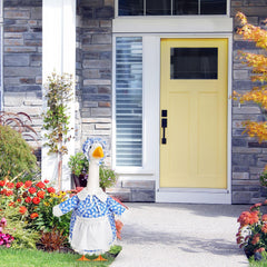 FuWeave Goose Outfit in a garden setting