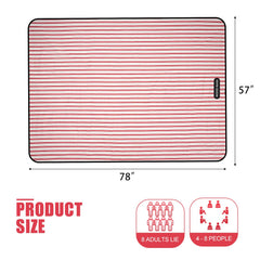 G GOOD GAIN Picnic Blanket waterproof backing material