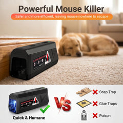 G-Jyuncyou Electric Mouse Trap Zapper in a kitchen setting