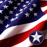 G128 American Flag Deluxe TearProof 2x3 Ft front view