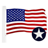 G128 American USA Flag 5x8 FT front view with embroidered stars