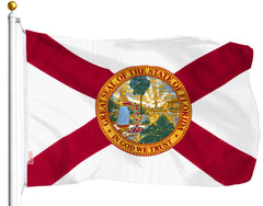 G128 Florida State Flag 3x5 FT front view with vibrant colours