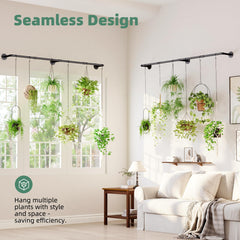 Galood Hanging Planters installation setup on a wall
