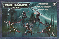 Games Workshop Dark Eldar Hellions pack with five models and accessories