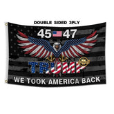Gamiu Trump Flag 3x5 feet front view with brass grommets