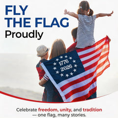 Gamiu USA Flag showing durable brass grommets