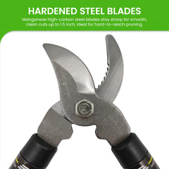 Garden Guru Bypass Loppers fully extended for high branches