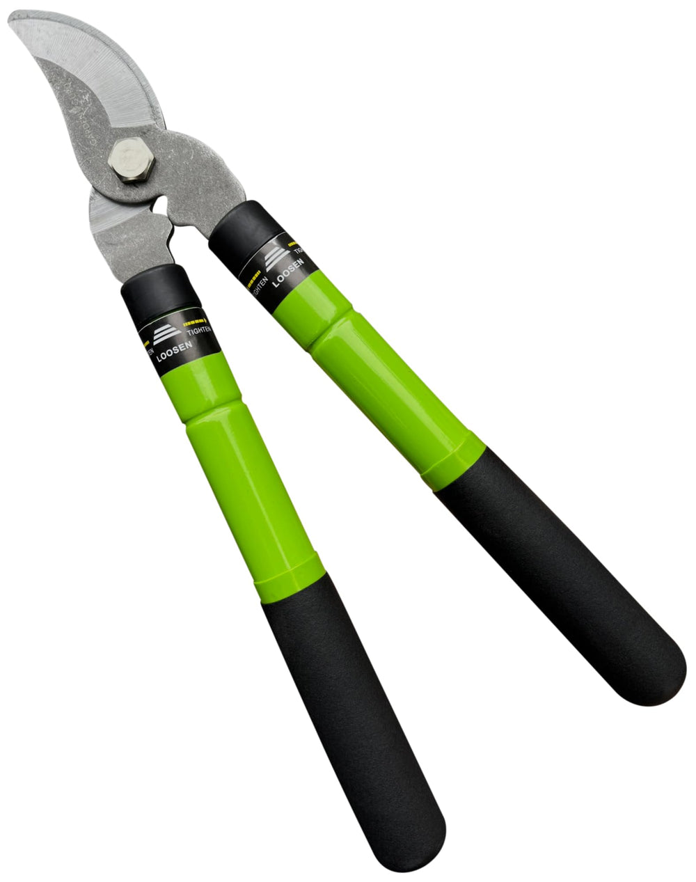 Garden Guru Bypass Loppers with telescopic handle in green