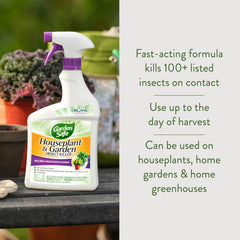 Garden Safe Insect Killer back label with usage instructions