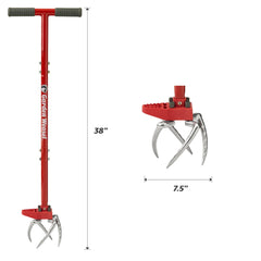 GARDEN WEASEL Claw Pro Hand Cultivator with ergonomic T-handle