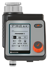 Gardena Water Control Master Timer front view with display
