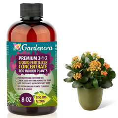 Gardenera 3-1-2 Liquid Fertilizer Concentrate 8oz bottle front view