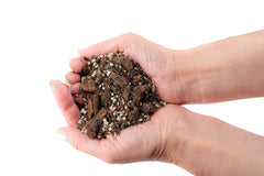 Gardenera Peace Lily Potting Mix ingredients close-up