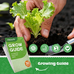 Gardening tools included with Fruivity Heirloom Seeds kit