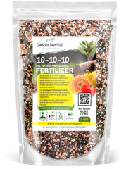 GARDENWISE 10-10-10 Granular Fertilizer 3 quarts front view
