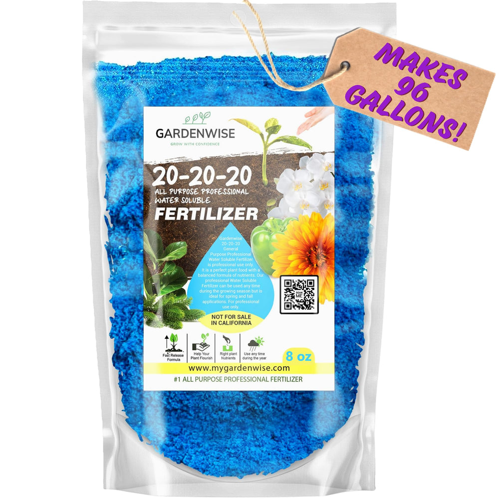 GARDENWISE 20-20-20 Water-Soluble Fertilizer front view