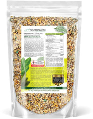 GARDENWISE 8-4-8 Palm Tree Fertilizer back view with details