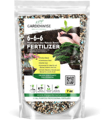 GARDENWISE Bonsai Fertilizer Pellets front view with packaging