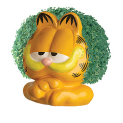 Garfield Chia planter displayed in a cheerful home setting