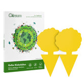 Garsum Fruit Fly Trap 18 Pcs yellow sticky traps front view