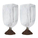 Garutom 2-Pack Plant Covers 42" x 45" front view