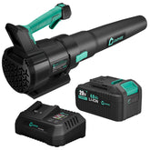 Garvee Leaf Blower Cordless Aqua Blue front view