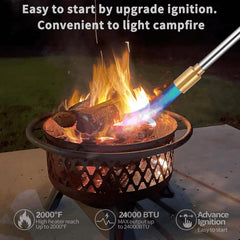 GasBRUH Weed Torch showing flame control
