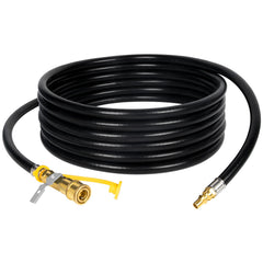 GASPRO 12ft RV Propane Quick Connect Hose front view